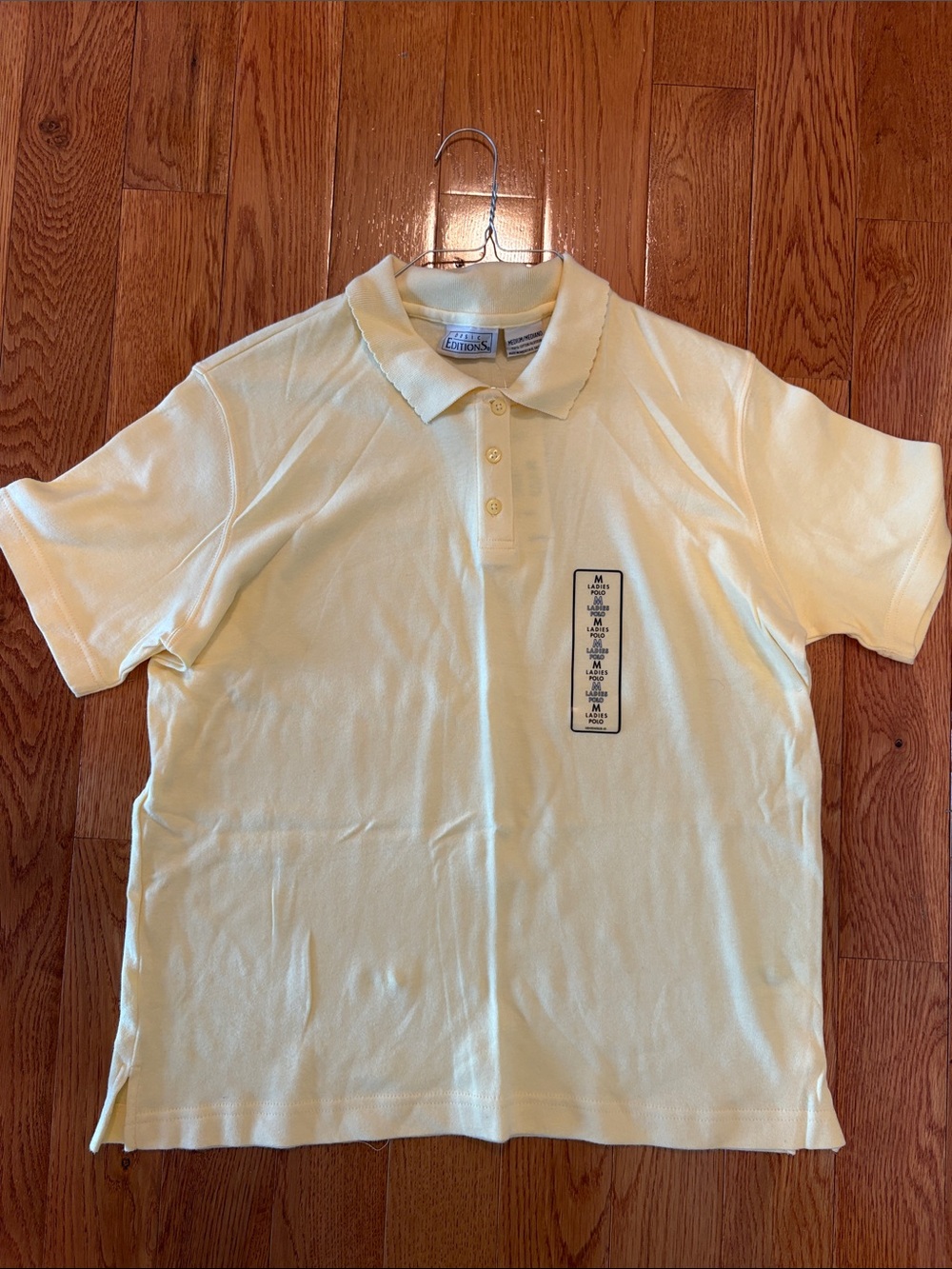 Butter yellow women’s polo